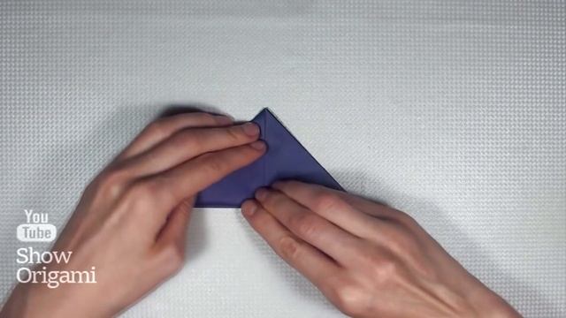 Квакающая оригами #лягушка на руку из бумаги смотреть онлайн