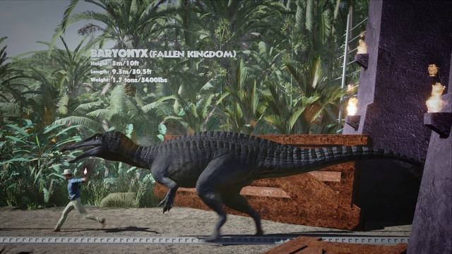 DINOSAURS of JURASSIC PARK: Size Comparison смотреть онлайн