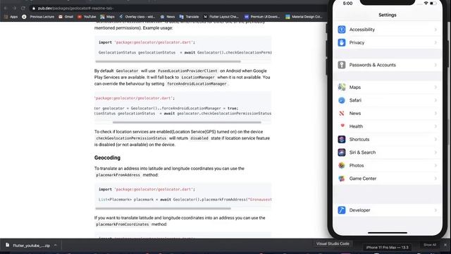 Flutter Get User Location in Arabic #22 смотреть онлайн