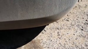 Выхлоп Subaru на гранте