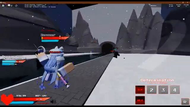 Roblox - Undertale Test Place Reborn - GT Chara vs Sans (16) смотреть онлайн