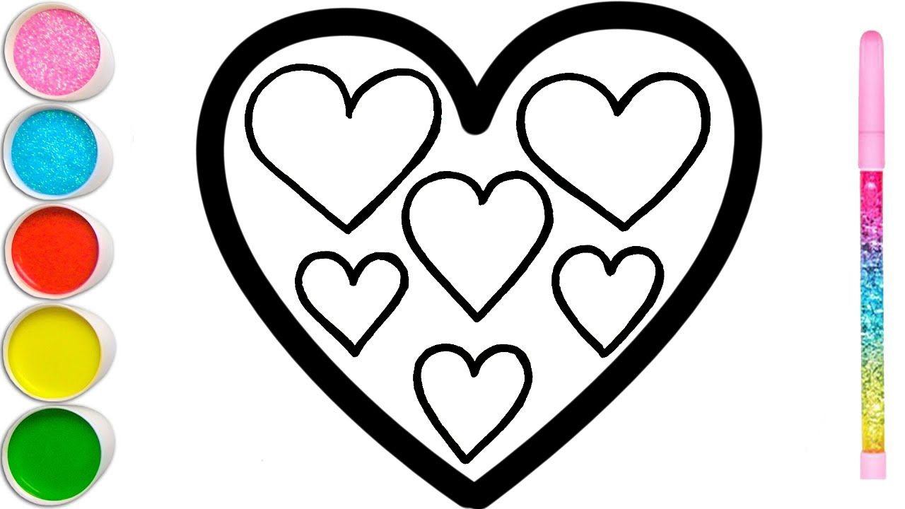 How to draw a heart for children смотреть онлайн