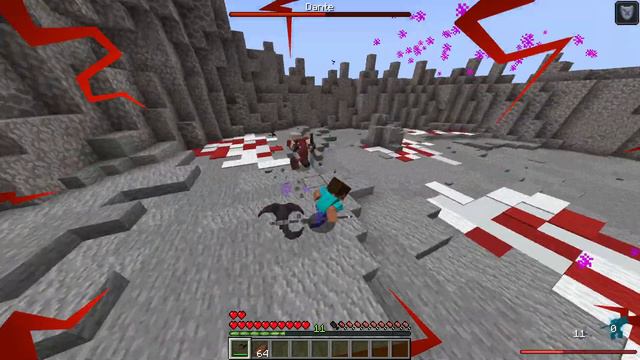 DMC boss fight Dante - Minecraft Epic Fight смотреть онлайн