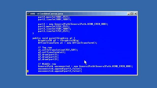 Lesson8 Attaching Shapes with GeneralPath | Java Graphics Tutorial смотреть онлайн