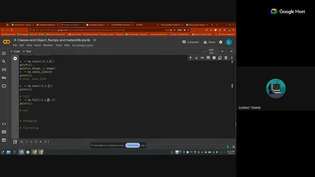 OOPs, Numpy and Matplotlib смотреть онлайн