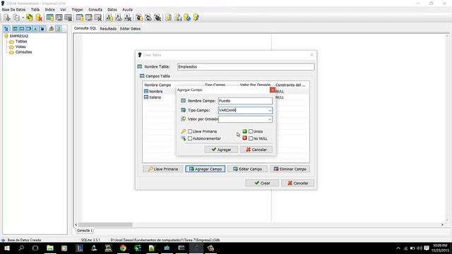 Como hacer una base de datos en SQLITE смотреть онлайн