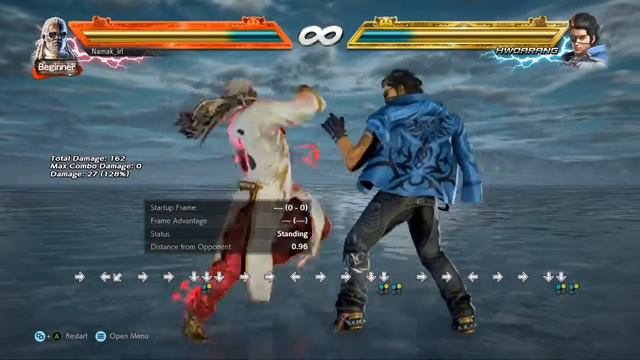 Tekken 7 Frames on getup. смотреть онлайн