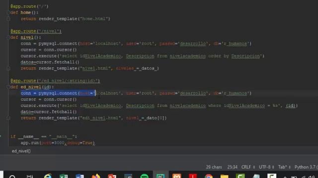 v2.Estructura de un proyecto Python y Flask catalogo de niveles académicos смотреть онлайн
