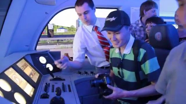 Поезд музей РЖД в Костанае смотреть онлайн