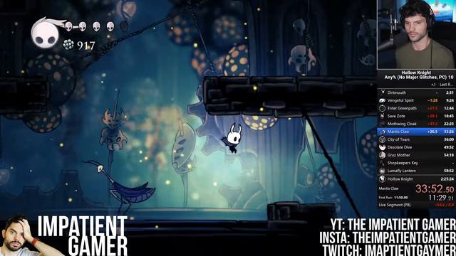 Hollow Knight Speedrun смотреть онлайн