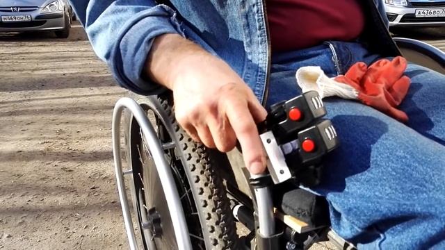 Электрическая инвалидная коляска.. часть 1 смотреть онлайн