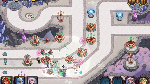 Realm Defense | World 4 | Level 110 | Campaign Mode | Weak Heroes| 3 Stars | No Spells