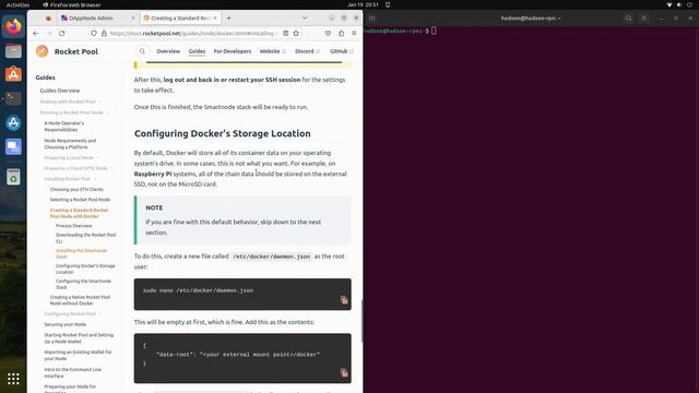 Hudson Sets Up A Rocket Pool Node! смотреть онлайн