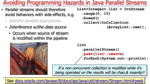 Overview of Java Parallel Streams: Avoiding Programming Hazards смотреть онлайн