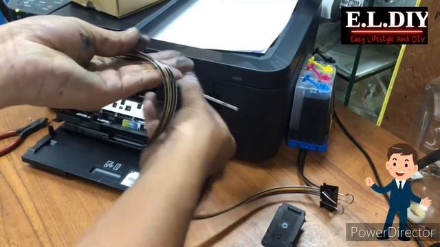 Canon E4270 ciss kit install смотреть онлайн