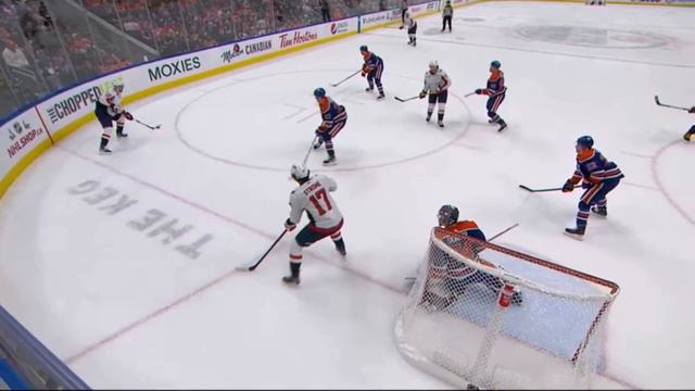 Евгений Кузнецов отдал голевой пас в матче с Edmonton Oilers. 6/12/22 смотреть онлайн
