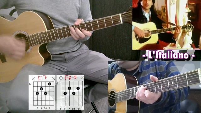 Toto Cutugno - L'Italiano(guitar cover) - ученик Дмитрий смотреть онлайн
