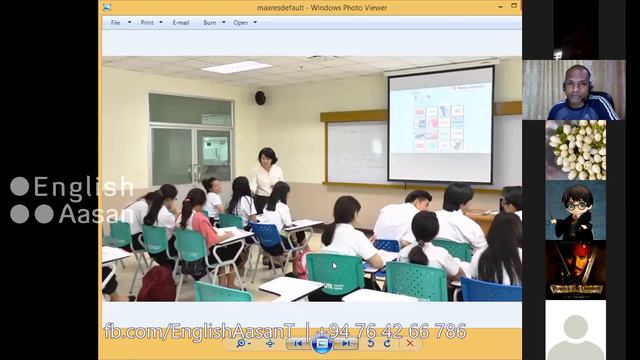 Speaking practice - Describing a picture with English Aasan смотреть онлайн