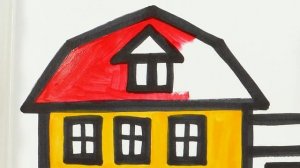 Рисуем фломастерами. Простой милый рисунок. Рисование для детей