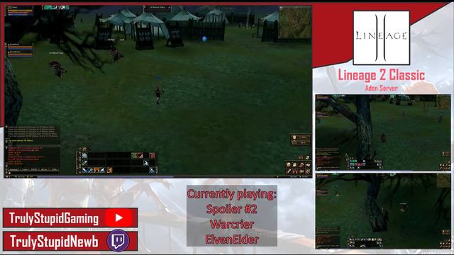 Lineage II Classic NA - Aden Server - More grind at Abandoned Camp (Video 36) смотреть онлайн