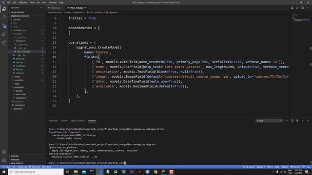 Yeni Başlayanlar İçin Django 3 :08: Model - Fields, Pillow - Register, Media - Migration смотреть онлайн