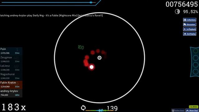 It's a Fable (Nightcore Mix) l OSU! смотреть онлайн