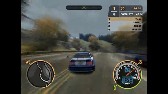 [NFS]Gameplay Need For Speed Most Wanted-Bmw M3 GTR смотреть онлайн
