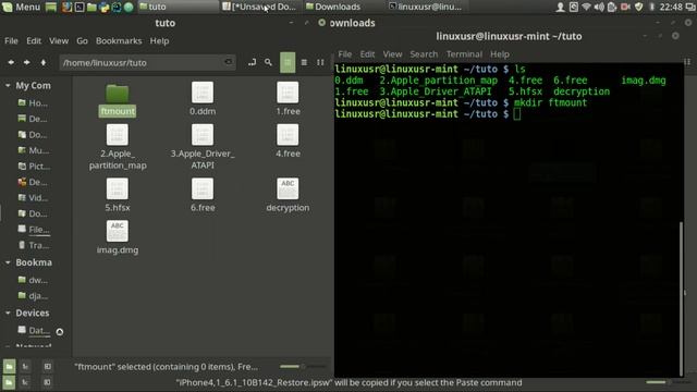 How to open DMG file in Linux [Ubuntu , Linux Mint , Kali Linux] смотреть онлайн