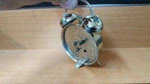 Механический будильник Ракета, со звонком.