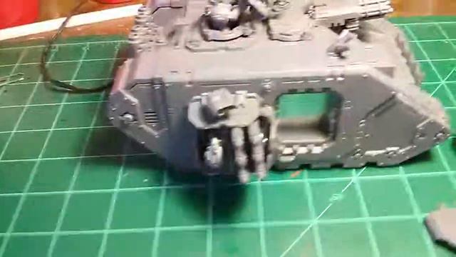 Warhammer 40k Land Raider Magnetized смотреть онлайн