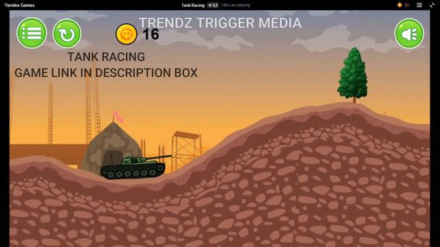 TANK RACING , LEVEL - 10 , YANDEX GAMES смотреть онлайн
