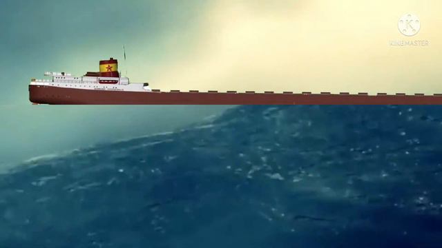Edmund Fitzgerald Sinking Animation