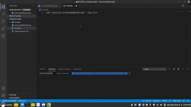 How to deploy Python Application on Heroku | Heroku Python Tutorial | Heroku Python Hello World смотреть онлайн