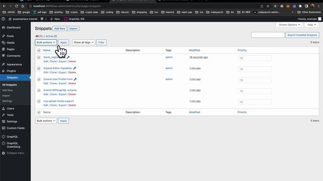 snippets upload wordpress beyond local смотреть онлайн