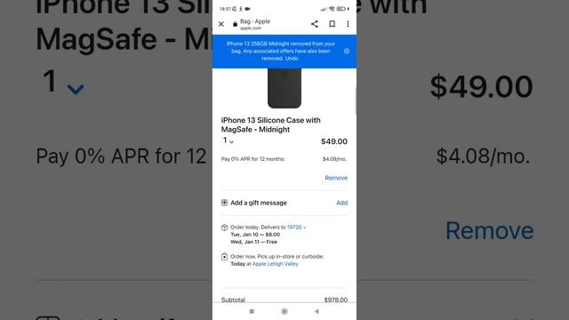 как покупать технику Apple на Apple.com