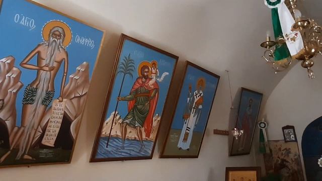 По Криту с Игорем Южный берег Крита 1 сентября Спили Курталиотико Церковь Св.Николая Плакиас смотреть онлайн