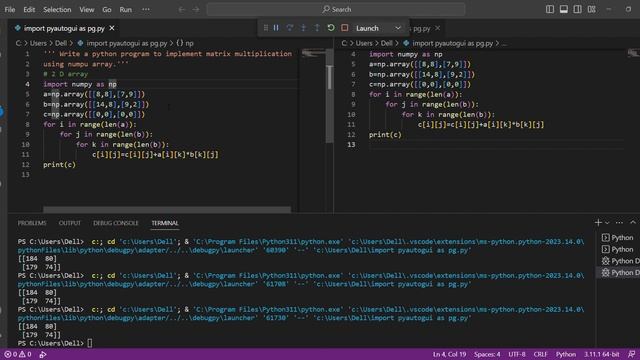 import pyautogui as pg py Visual Studio Code смотреть онлайн
