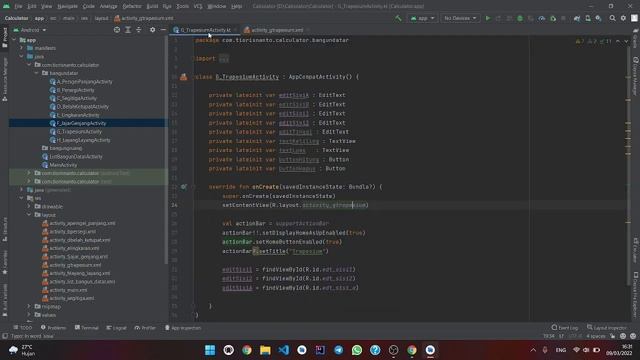 Tutorial Make Calculator Bangun Ruang dan Bangun Datar with Kotlin part 5 | ENGLISH смотреть онлайн