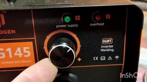 Обзор сварочного полуавтомата HZXVOGEN MIG 145. Первое впечатление от аппарата.