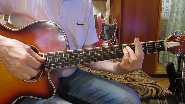 Песня из к-ф " Крёстный отец" (как играть на гитаре аккорды) смотреть онлайн