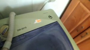 Ремонт стиральной машины полуавтомат, замена редуктора.