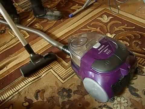 Пылесос Philips FC8472/01 PowerPro Compact 1800W смотреть онлайн