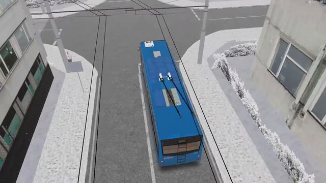Ктаемся на троллейбусе СВАРЗ-МАЗ 6275 по 9 маршруту Новобобруйска! смотреть онлайн