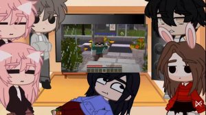 реакция Руни и ее друзей на "в меня влюбился хулиган школы"гача лайф