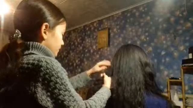 Школьная прическа 