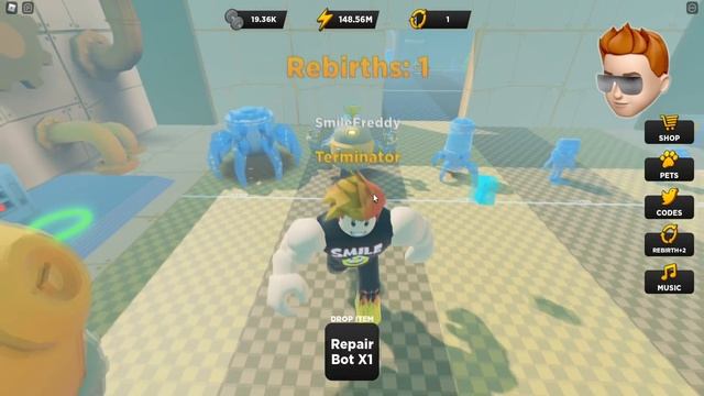 НОВАЯ ЛОКАЦИЯ и БЫСТРАЯ ПРОКАЧКА в Strongman Simulator Roblox смотреть онлайн