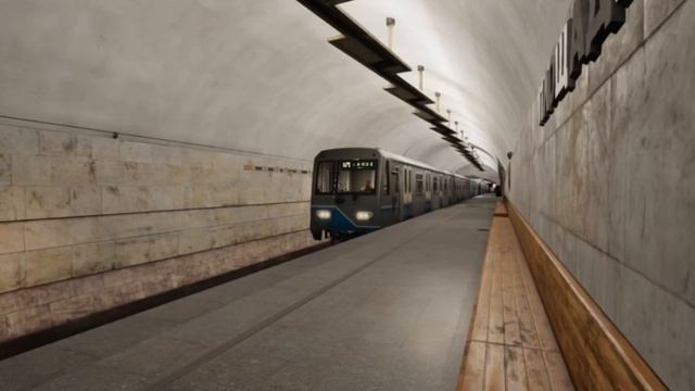 Звуки Калининской линии Московского метро #2. (На 81-717) Третьяковская-Площадь Ильича. смотреть онлайн