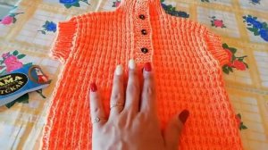 Жилетка спицами // жилетка для девочки 2-4 года.