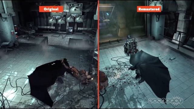 Batman: Return To Arkham - Graphics Comparison