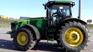 Тест-драйв трактора John Deere (Джон Дир)